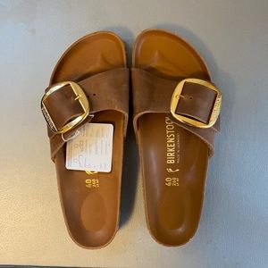 Brand new one strap Birkenstock’s